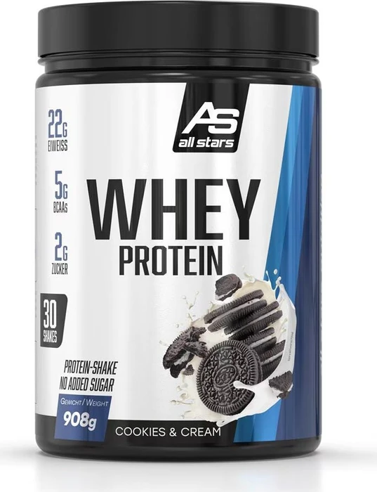 Whey Protein, Cookies & Cream, 908g 2x 2x908 g Pulver