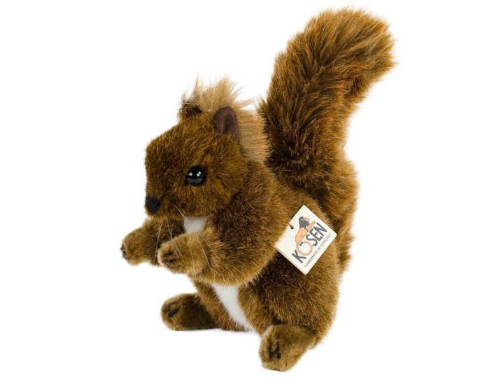 Kösen Kuscheltier Kösen Eichhörnchen 23 cm braun sitzend