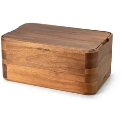 Continenta Brotkasten 26x23 cm Braun