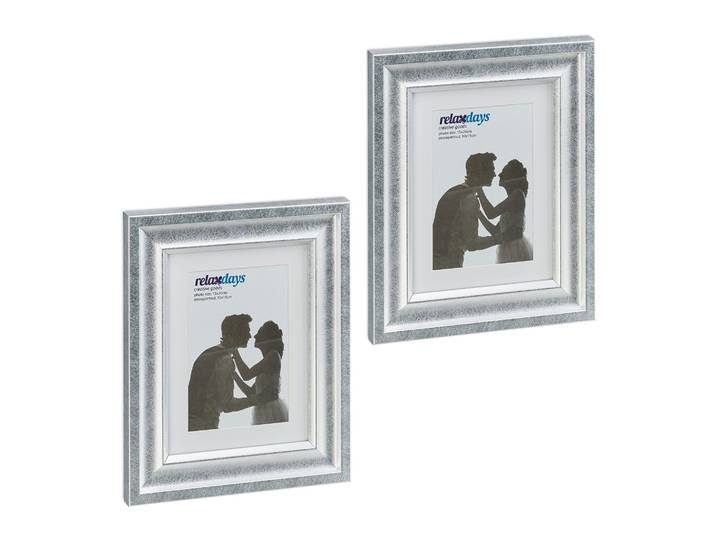 Bilderrahmen 15x20 cm 2er-Set Silber