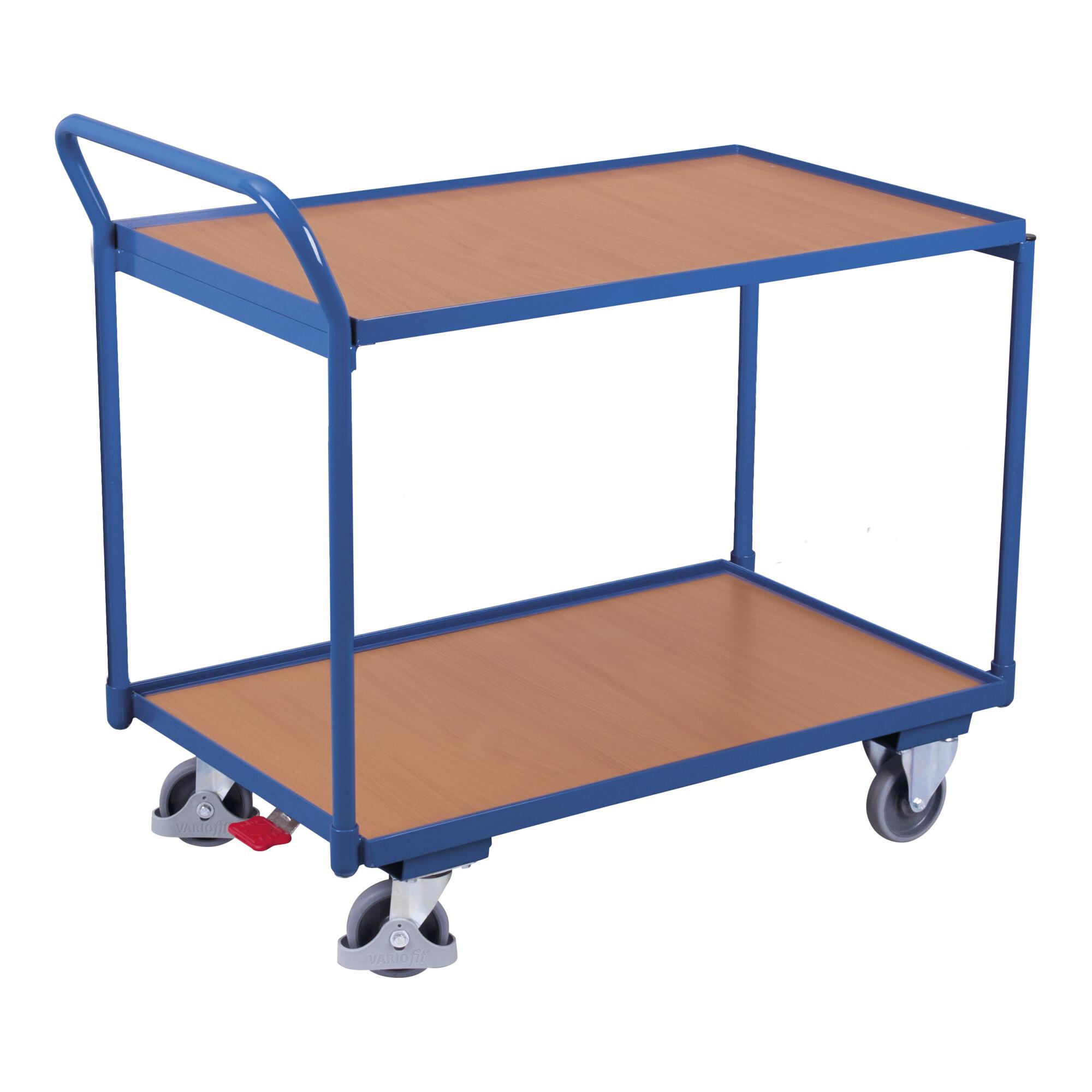 VARIOfit Tischwagen mit 2 Ladeflächen (sw-801.500)
