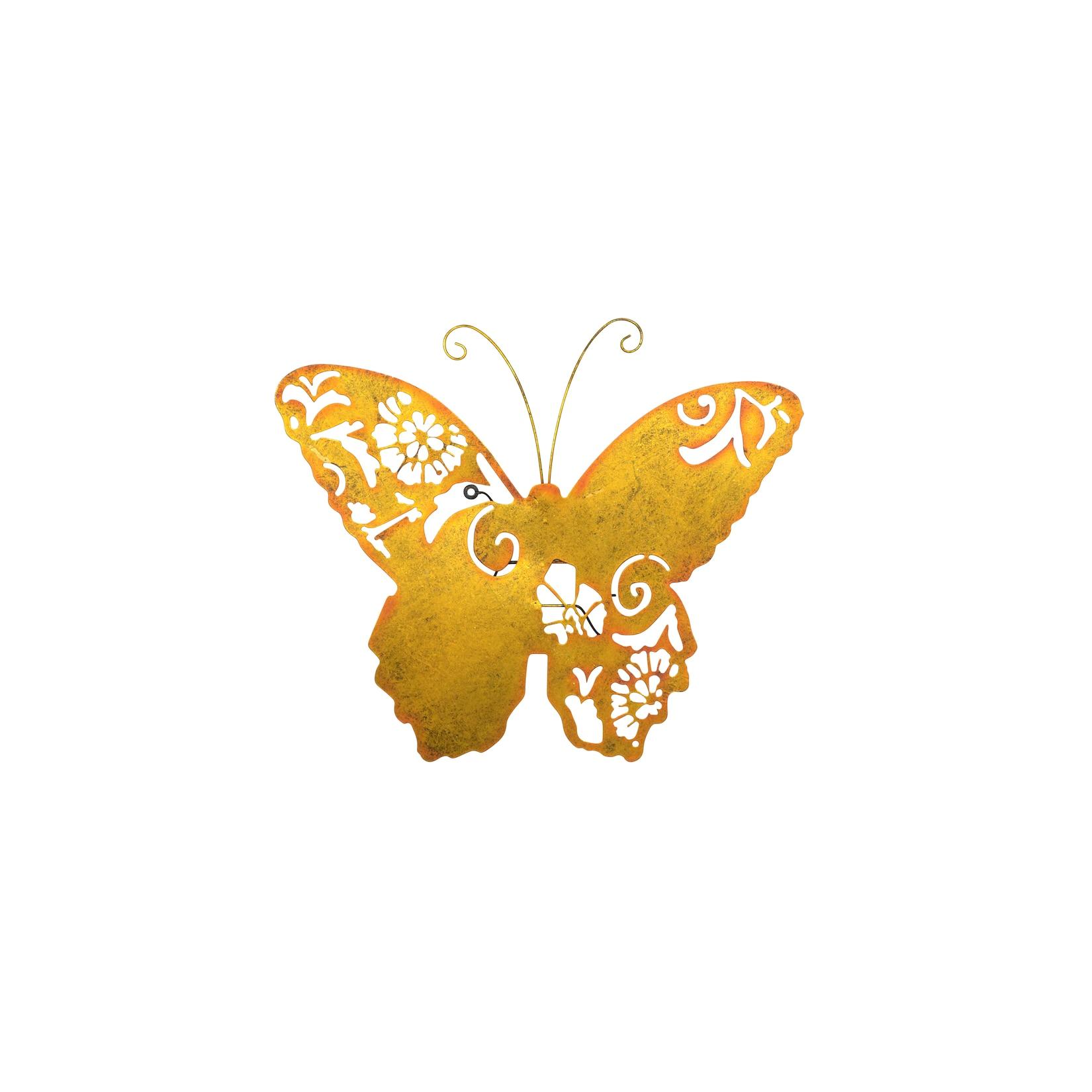möbel direkt online Wanddekoration Butterfly goldfarben
