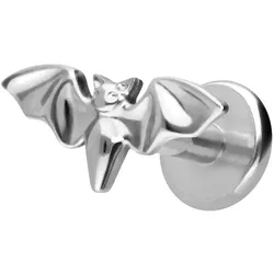 Titan Labret mit Innengewinde FLEDERMAUS
