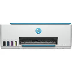 HP Smart Tank 596 Wireless All-in-One Farbe Drucker, Kopierer, Scanner (Farbe), Drucker, Blau, Weiss