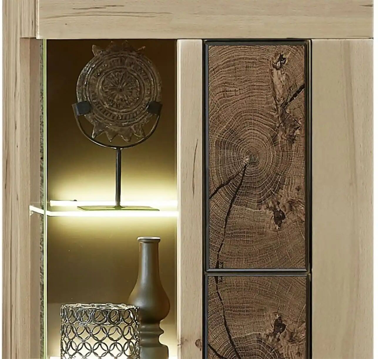 uno LED-Beleuchtung  Madera II ¦ weiß