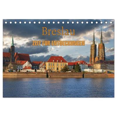 Breslau – Zeit für Entdeckungen (Tischkalender 2027 DIN A5 quer), CALVENDO Monatskalender