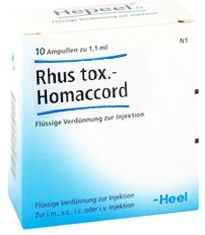 Guna Rhus Tox Homaccord 10 Fiale 1,1ml Heel