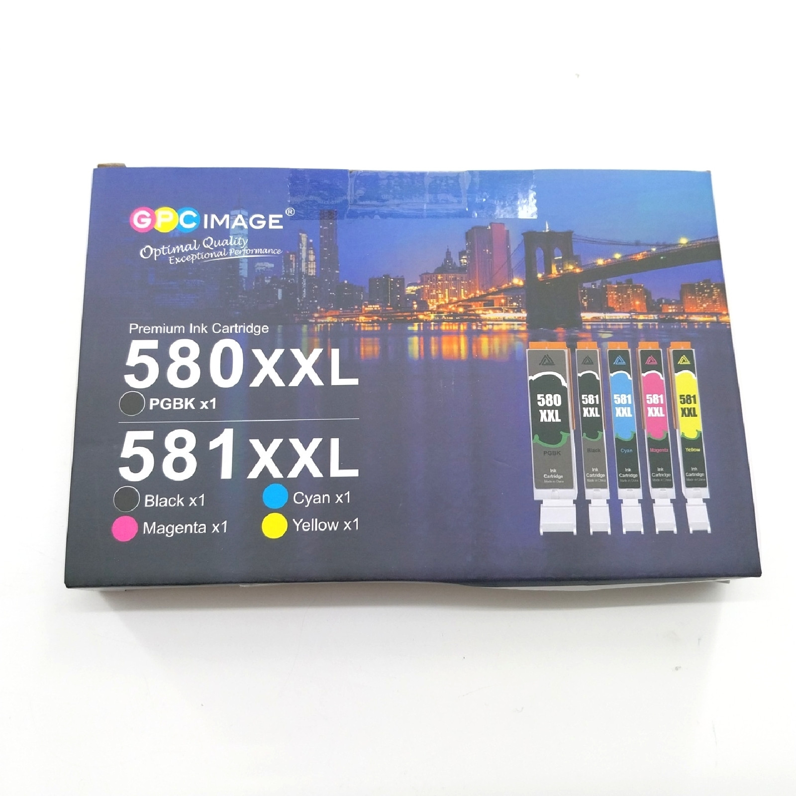 GPC Inktpatronen voor Canon 580XL en 581XL printers