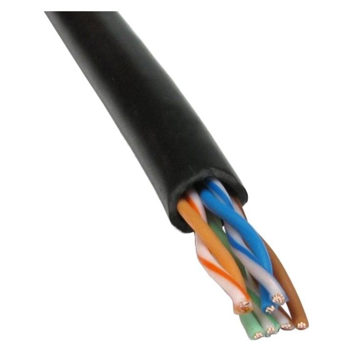Cables Direct 305m Black Cat5e UTP Reel (UTP, CAT5e, 305 m) (TC-5305K)