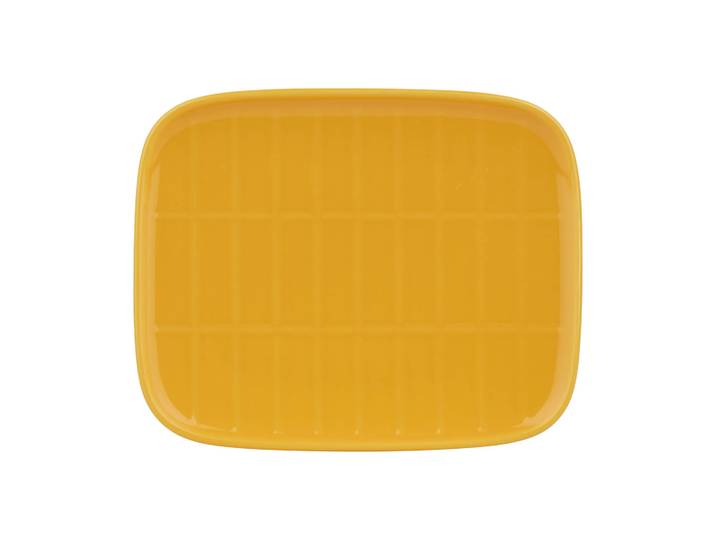 Marimekko Assiette Tiiliskivi 12x15 cm Jaune