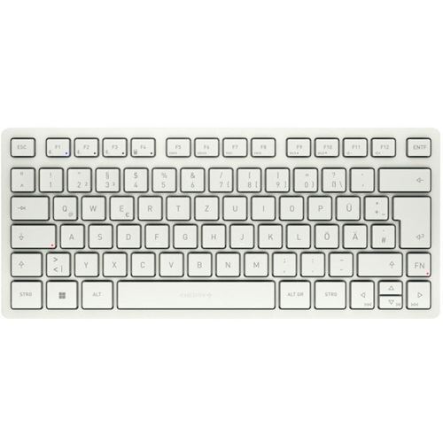 CHERRY KW 7100 Mini BT Bluetooth Deutsch weiß (kabellos)