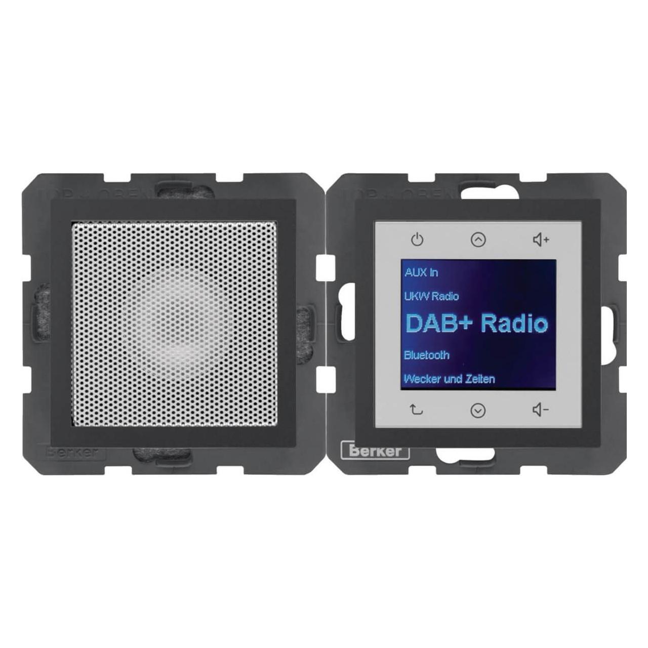 Berker BERK Radio Touch (DAB+, FM, Bluetooth) (29801606)