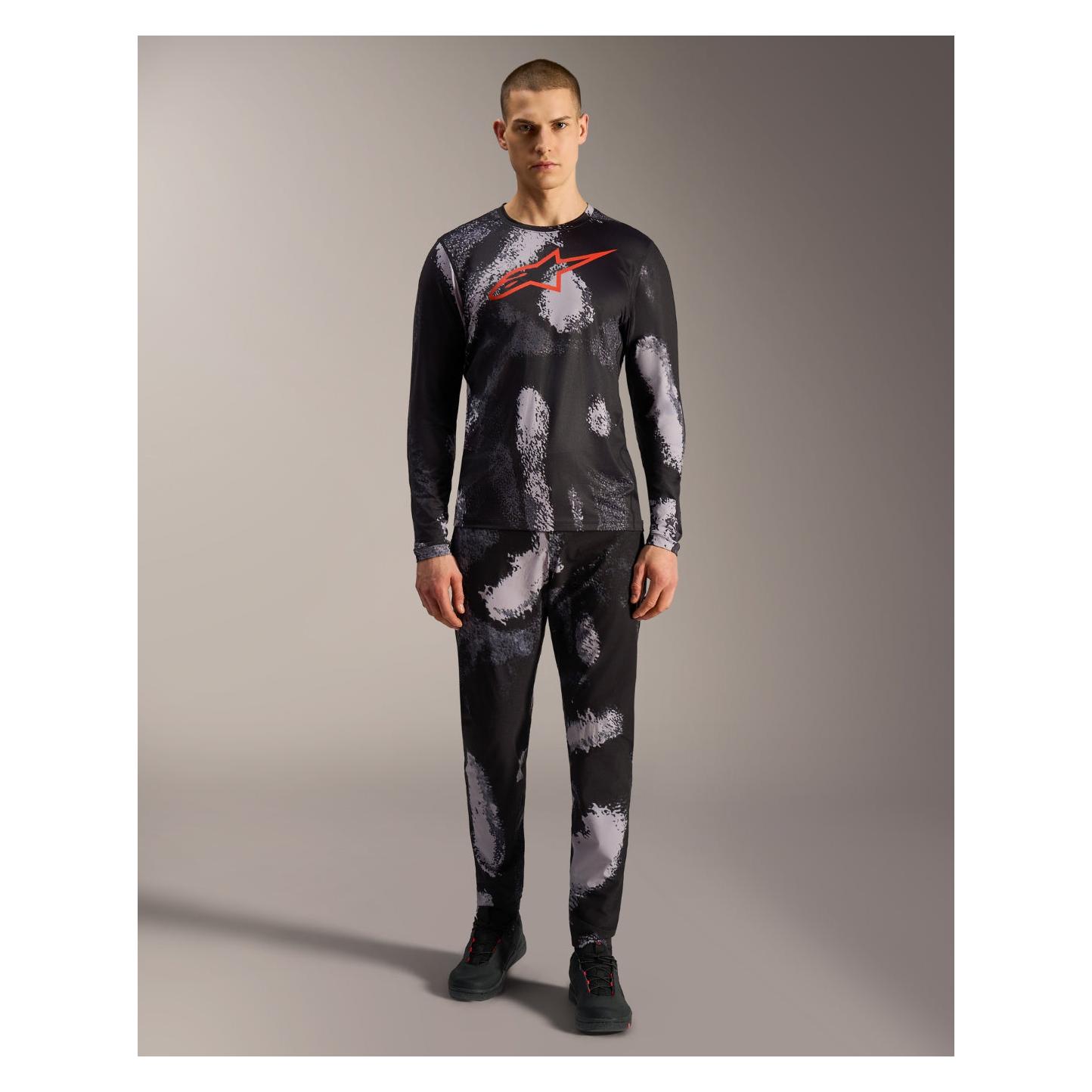 Alpinestars Jersey A-Dura Ride Ls Black Camo (M) (68664365)
