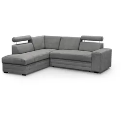 ECKSCHLAFSOFA Roma grau links