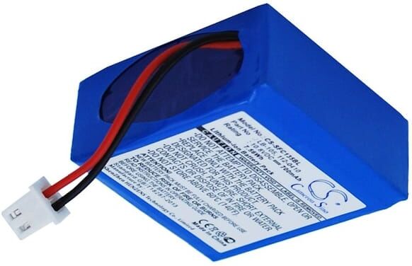 Safescan rechargeable battery for portable use of 155-S