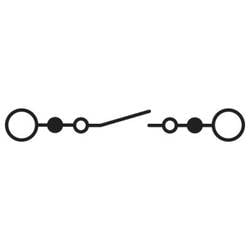 Phoenix Contact 3057348 Trennklemme 8.2 mm Schrauben Schwarz 50 St. Piece