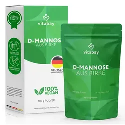 D-MANNOSE PULVER aus Birke vegan 100 g