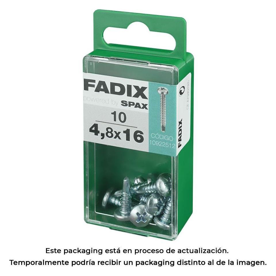 Fadix Schachtel s 10 Stück. schraubengewindeblech cr autot. 4,8x16mm (10 Stk., 16 mm) (49376973)