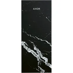Hansgrohe AXOR MyEdition Platte 245 mm Marmor Nero Marquina abnehmbar