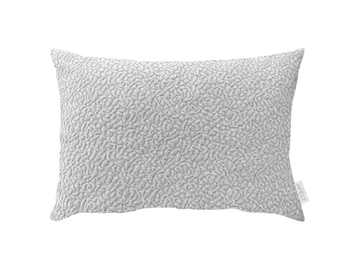Coussin décoratif Toulouse Gris/Gris clair 35 x 45cm Gamme chenille