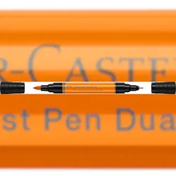 Faber Castell Tuschestift PAP Dual Marker lasurorange