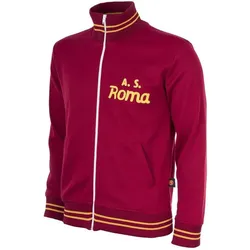Copa Football, Herren, Laufjacke, AS Roma 1974 - 75 Retro Jacke (XL), Rot, XL