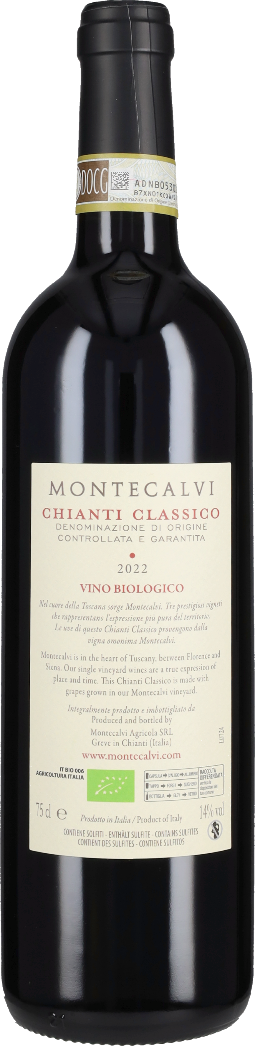 Chianti Classico Montecalvi 2022