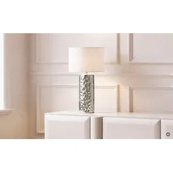 Tischleuchte   ¦ silber ¦ Maße (cm): H: 55  Ø: 30.0