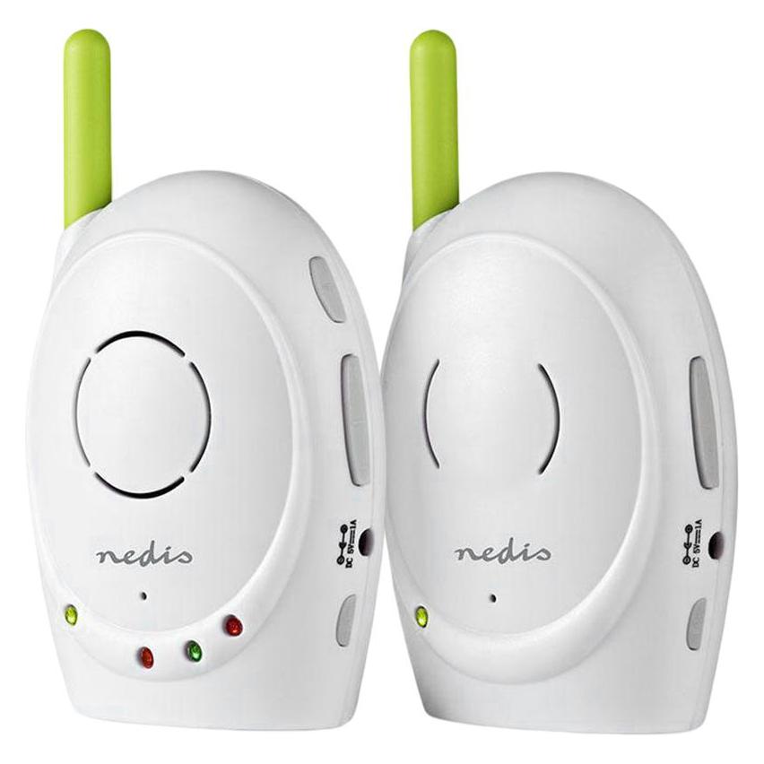 Nedis Audio-Baby-Monitor (Babyphone Audio, 300 m) (BAMO110AUWT)