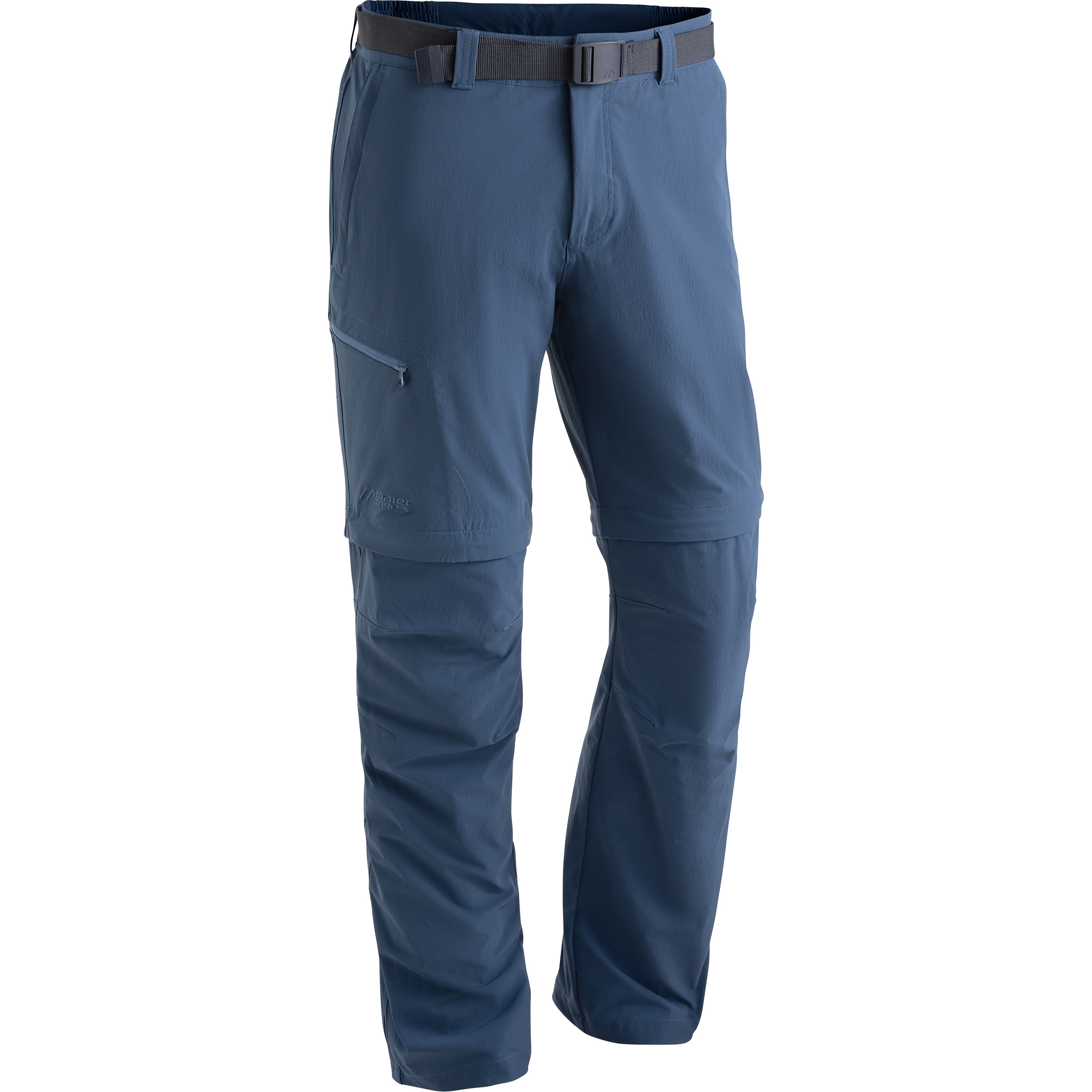 Maier Sports Tajo 2 Hose Herren Zip-Hosen blau Größe L Camping Winddicht Wasserabweisend