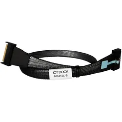 Icydock ICY DOCK Kabel MCIO 8i->MCIO 8i MCIO 8i SFF-TA-1016,schwarz,0,5m (50 cm), Interne Kabel (PC)