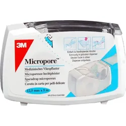 MICROPORE Vliespfl.1,25cmx5m m.Abr.1530NP-0SD 1 St