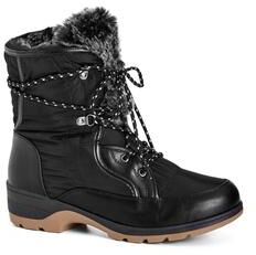 Wide Width Women's Sonya Cold Weather Boot by Cloudwalkers in Black (Size 8 W)