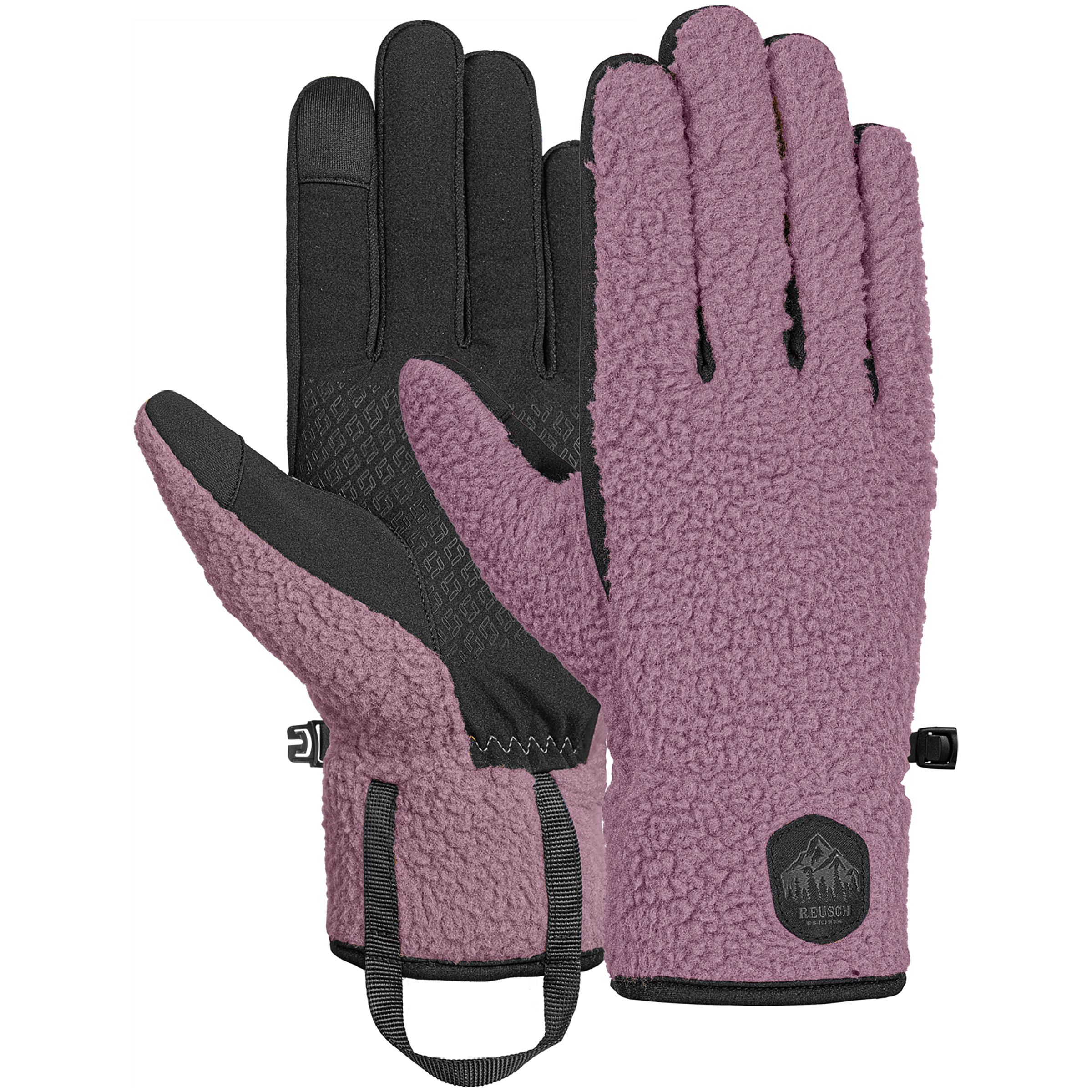 Reusch Comfleece Touch-Tec Fingerhandschuhe rosa Größe 6 Lifestyle Isolierend