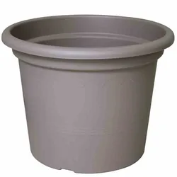 euro3plast Pflanzkübel GEO 55 cm taupe