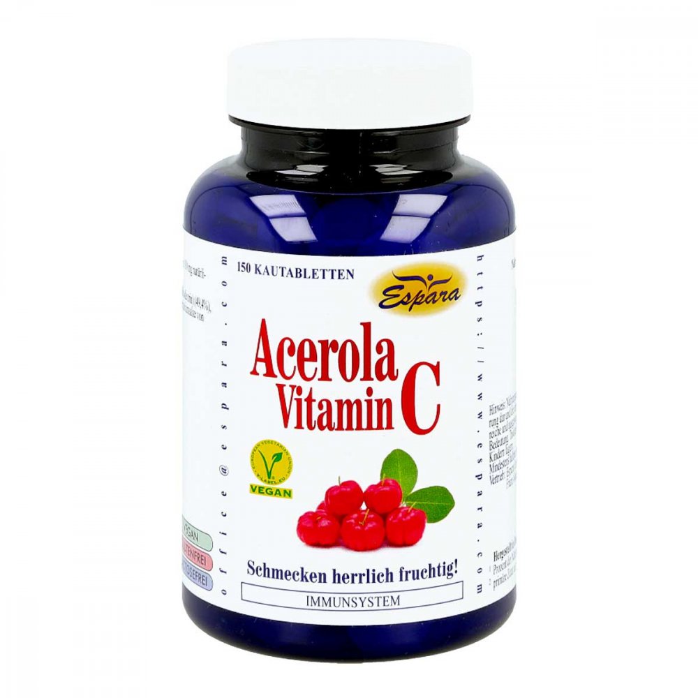 Espara GmbH Acerola Vitamin C Kautabletten 05463012