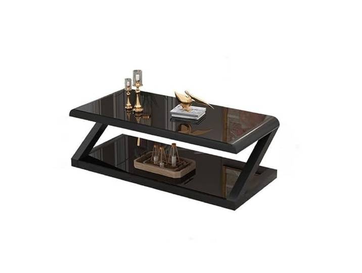 ksjdieunf Couchtisch Einfacher Wohnzimmertisch, Teetisch aus gehärtetem Glas, Kleiner for Wohnungen, quadratischer Tische for Wohnzimmer