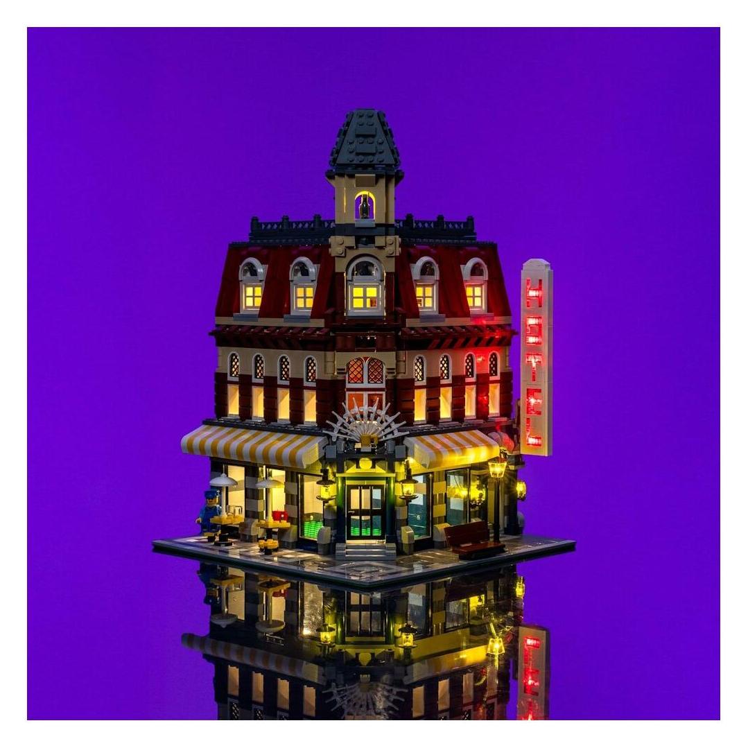 Light my bricks LMB 2.0 LED Licht Set für LEGO 10182 Cafe Corner (10182)