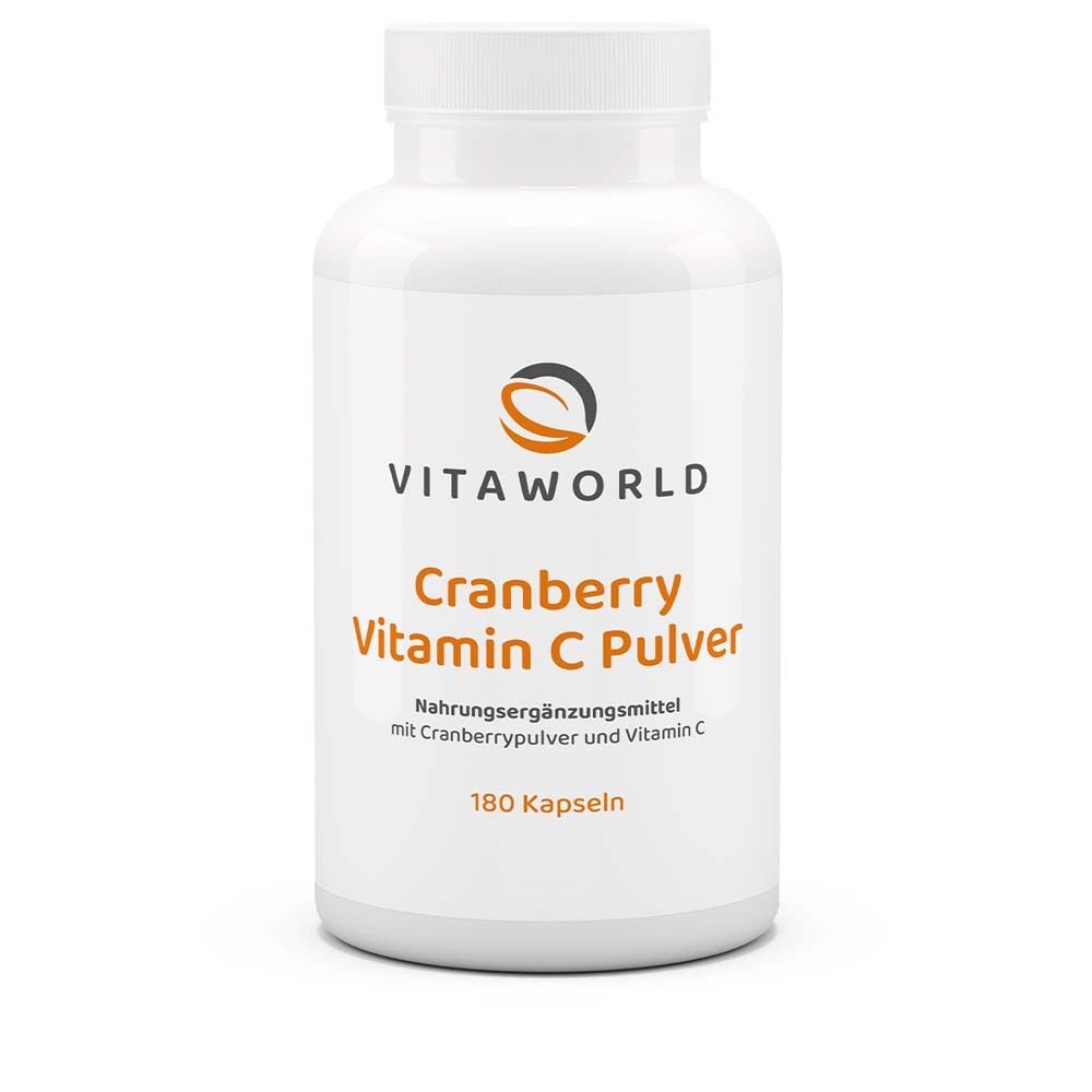Cranberry Plus C 400 mg Kapseln 180 St