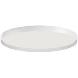 Gea Luce ACELIA P/M 40W LED Dimmbare Phasenanschnitt-Doppelstrahl-Deckenleuchte in Opalweißem Aluminium - Gealuce