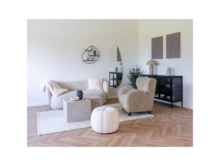 Tapis en laine Bourtali Marron 200 x 300cm Laine