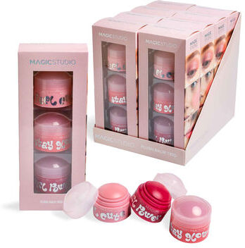 Magic Studio Glow Flush Balm Trio