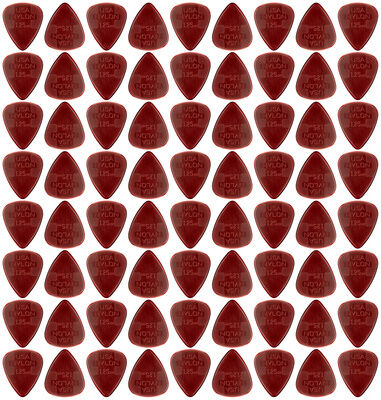 Dunlop Nylon Standard Pick 1.25 72 Red