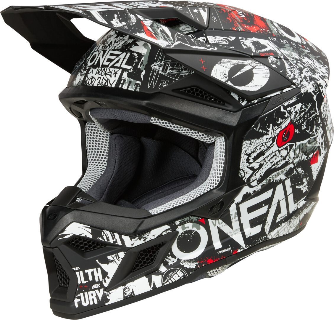 Oneal 3SRS Attack Motocross Helm 0625-375