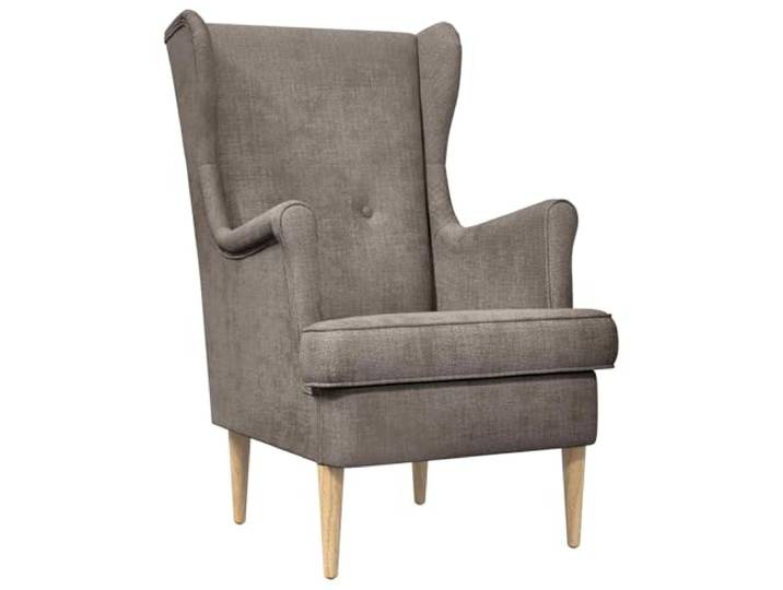 GHVBNMF Polstersessel Sand ARES Stoff Sessel mit Holzbeinen 65x79x100cm Gemütlicher Relaxsessel in Sand für Wohnzimmer und Schlafzimmer, inklusive abnehmbarem Kissen und stabilen Holzbeinen.