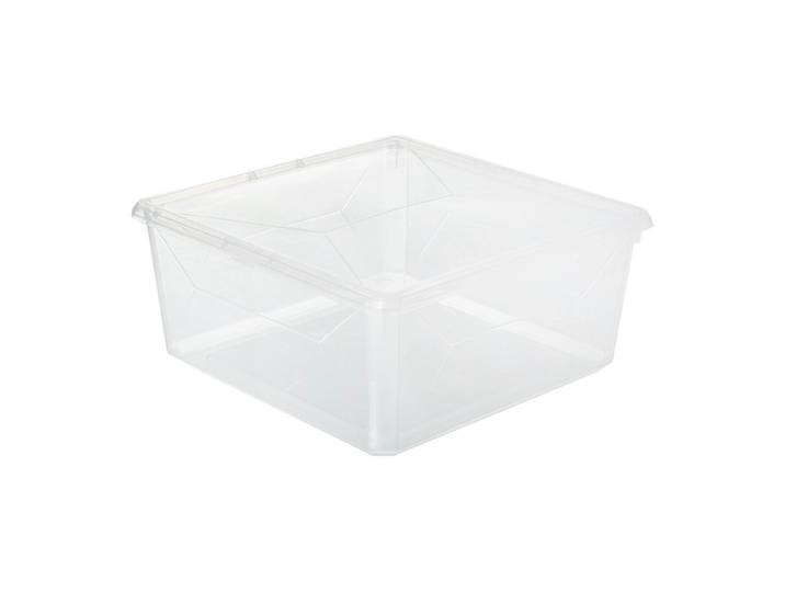 Aufbewahrungsbox BENITA durchsichtig 30x30x13.5cm