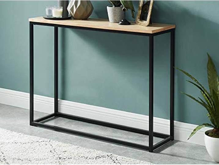 BAITA Brixton Konsole, MDF, 0, Schwarz