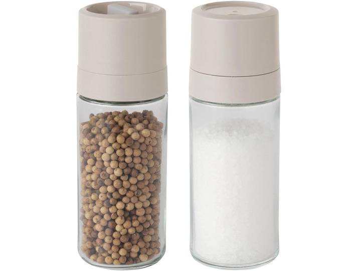 Gewürzmühle BergHOFF Transparent Keramik H 15.2 cm Set - Gewürzmühle