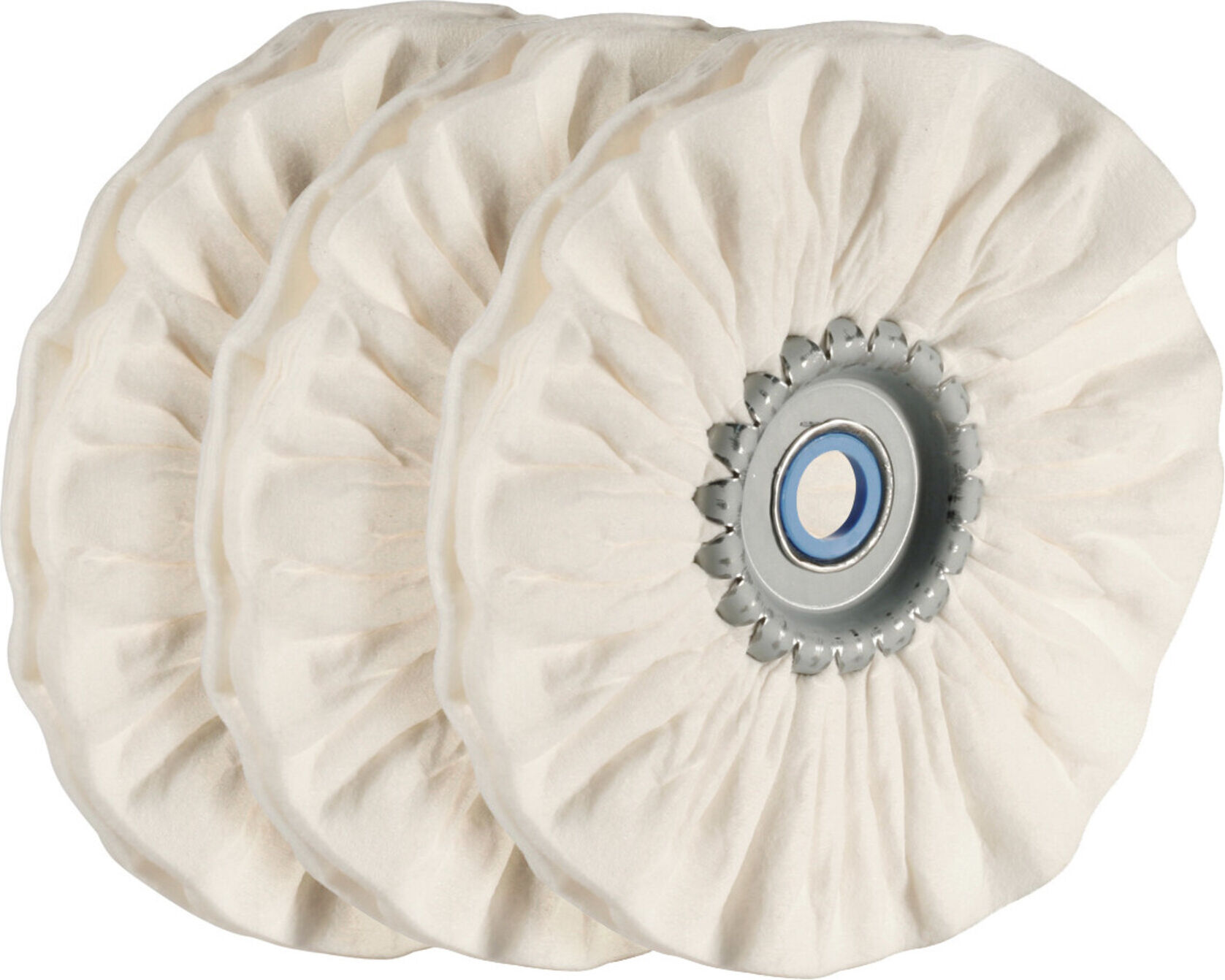 Osborn Poliervlies Tuchring-Set, 3-teilig zum Einebnen, Ring-⌀ 150 mm (L415681301)