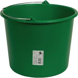 Baueimer GRIPLINE L 12l grün Ku.